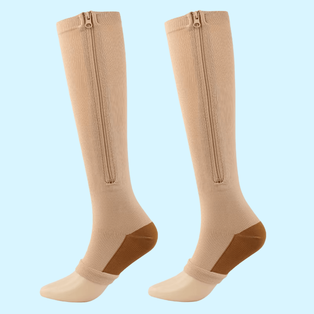 Zip Compression Socks